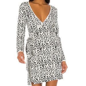 NWT LOVERS + FRIENDS Merida Wrap Sweater Dress